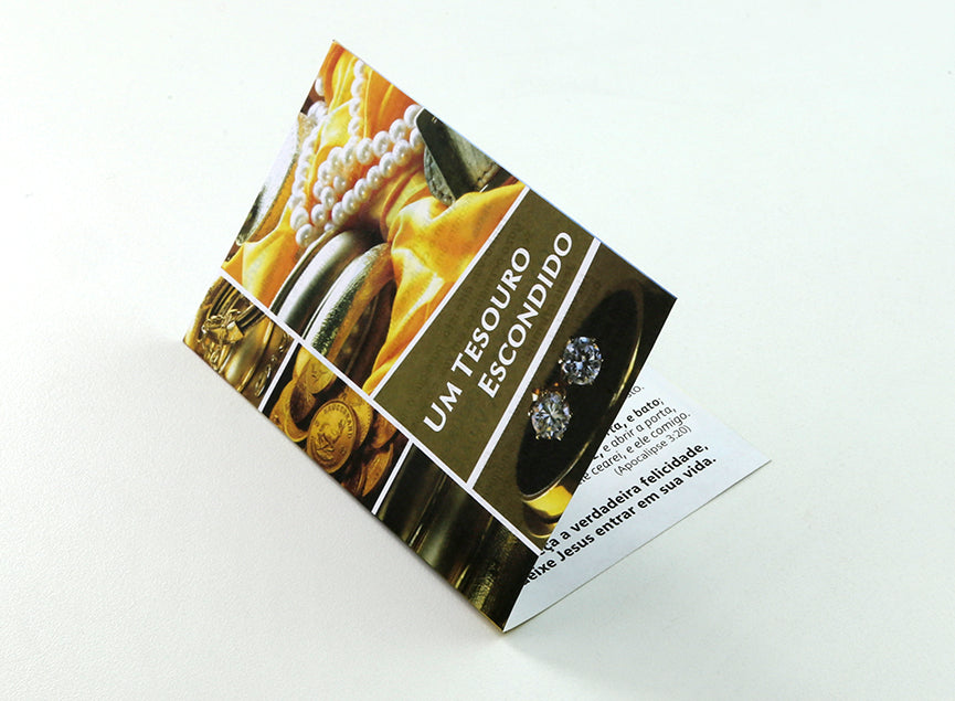 Um Tesouro Escondido - Milheiro - Dobrável - Sem personalização - cód. 1024